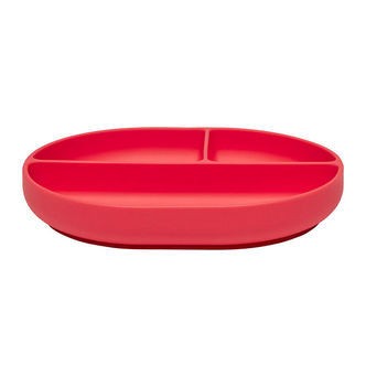 OYOY Tallerken - Enkei Suction - Silikone - Cherry Red