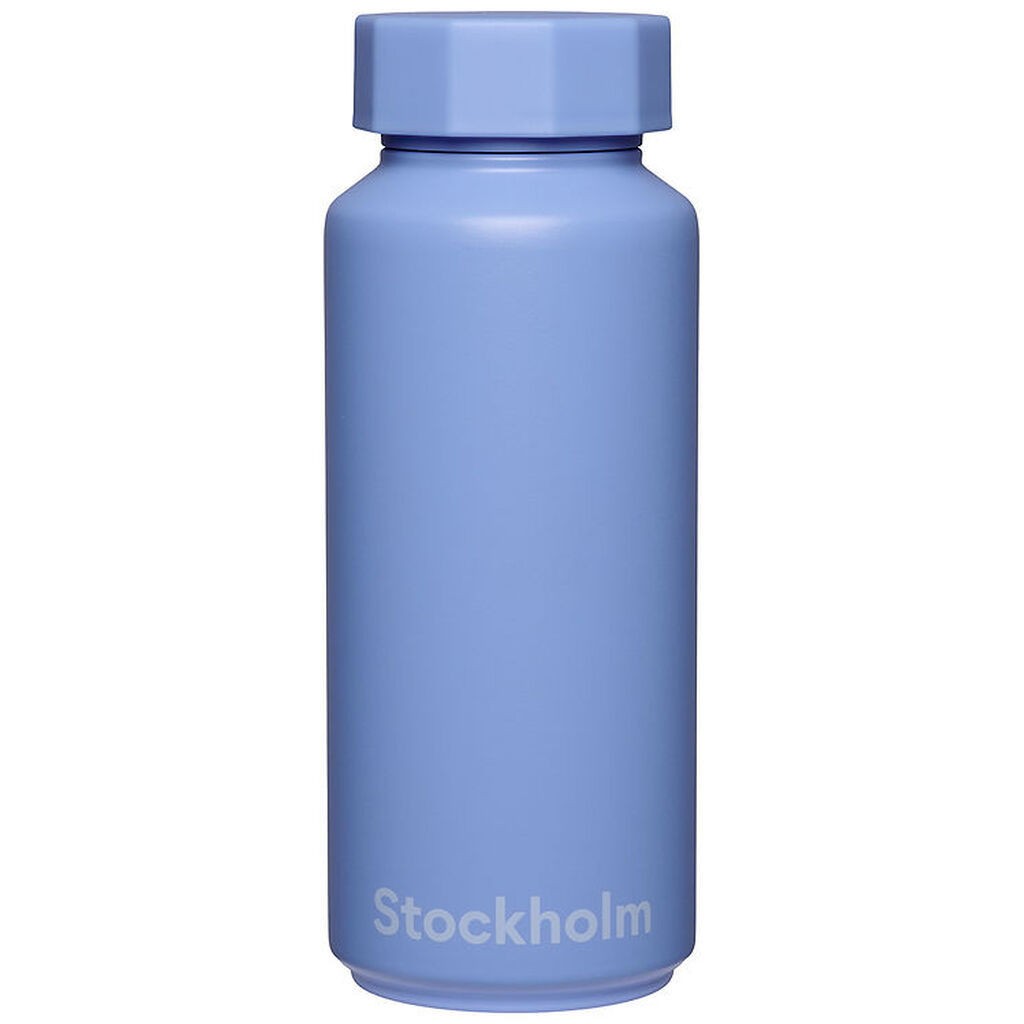Design Letters Termoflaske - 500 ml - Stockholm - Sky Blue