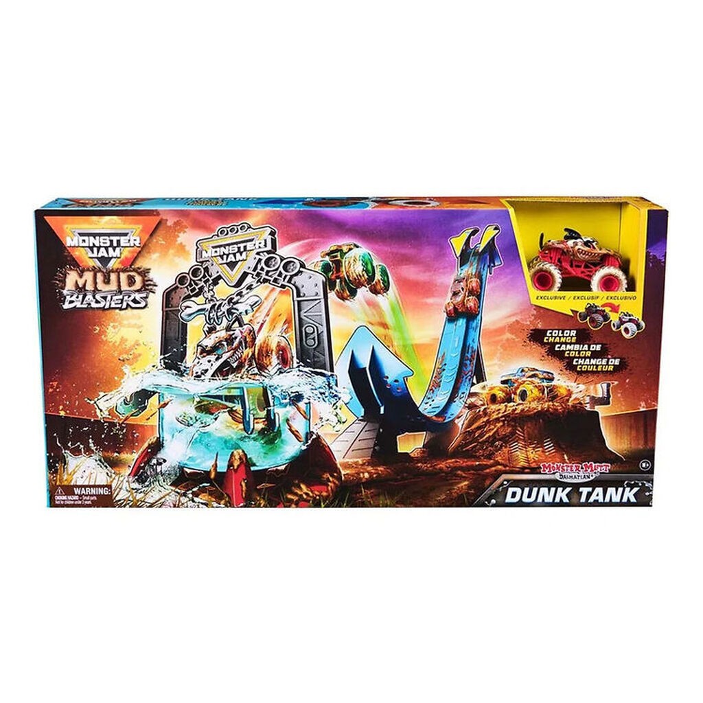 Monster Jam Mud Blasters Dunk Tank Playset