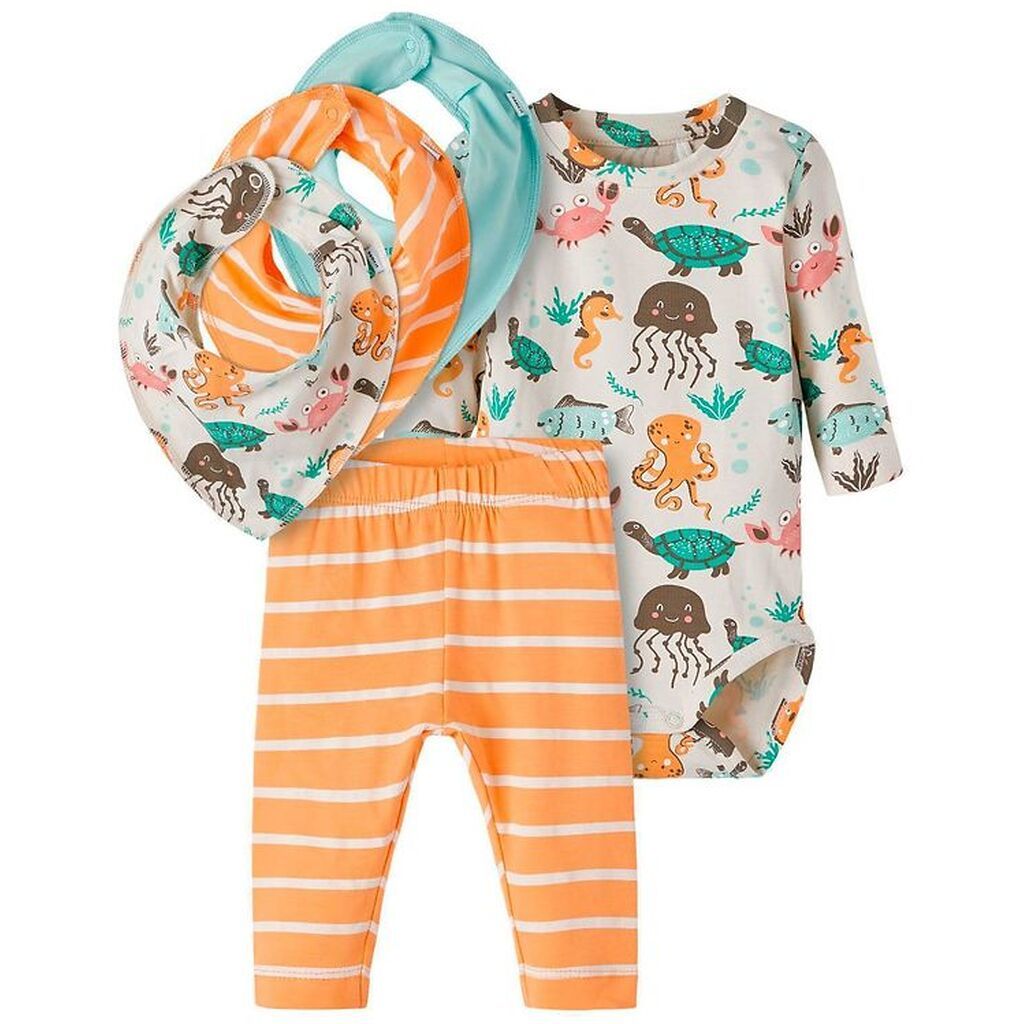 Name It Multipakke - NbnOcean - 5-pak - Whitecap Gray