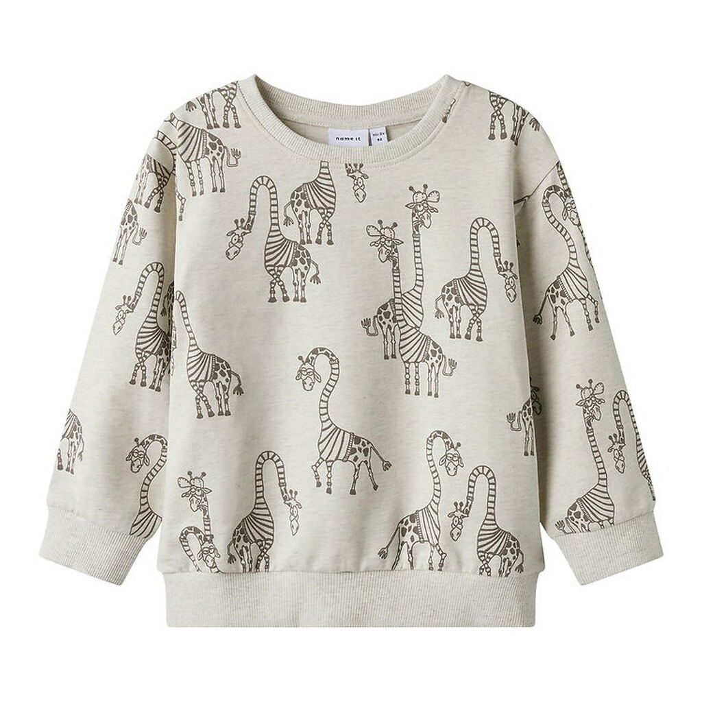Name It Sweatshirt - NmmFreddie - Peyote Melange