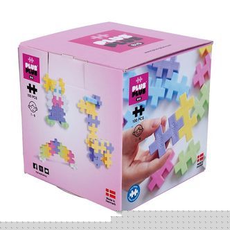 Plus-Plus Big - 100 stk. - Pastel Mix