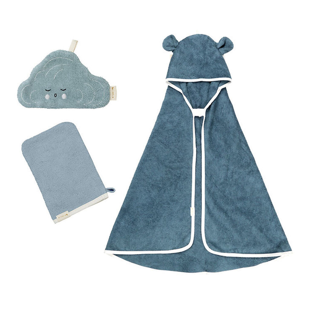 Fabelab Gaveæske - Baby - 3 Dele - Cottage Blue Mix