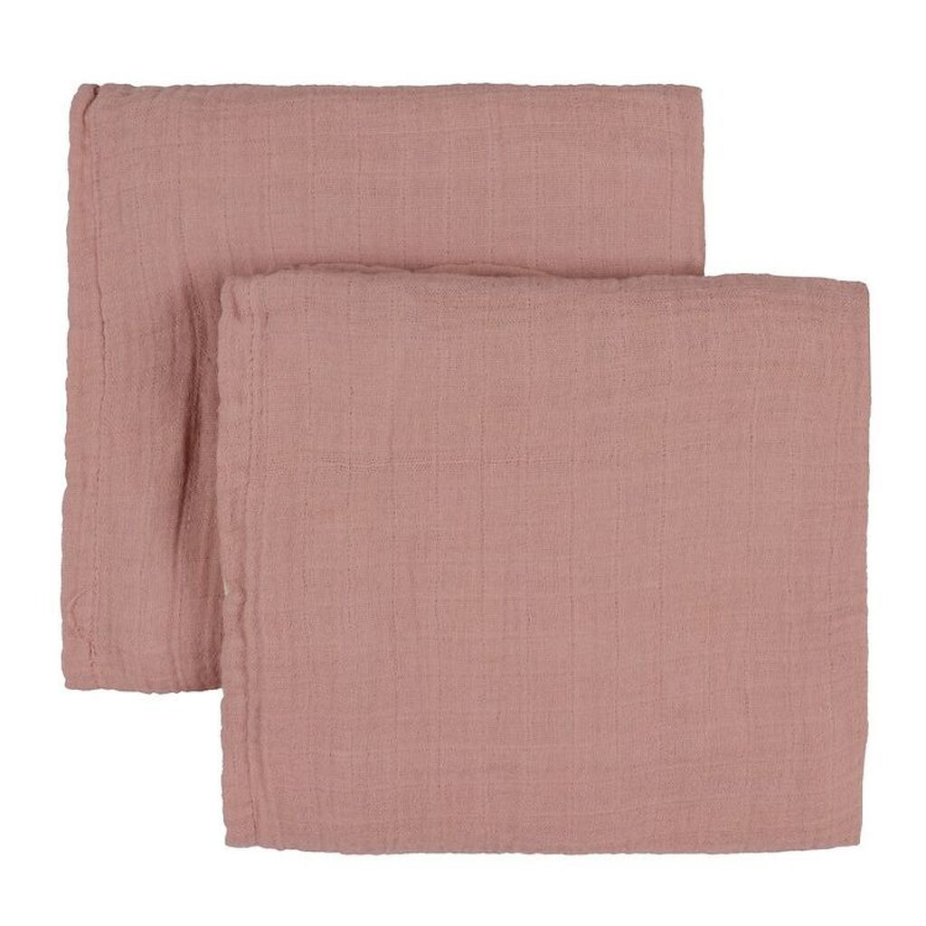BIBS Stofbleer - 2-pak - 70x70 cm - Blush