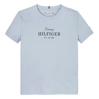 Tommy Hilfiger T-shirt - Script - Breezy Blue