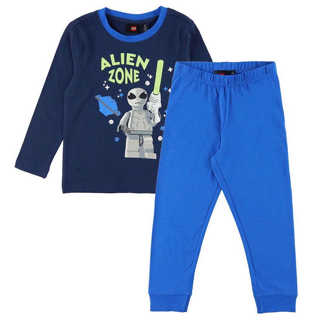 LEGOÂ® Wear Nattøj - LWAgan - Dark Navy/Blå m. Alien