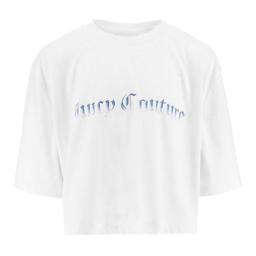 Juicy Couture T-shirt - Loose Crop - Hvid