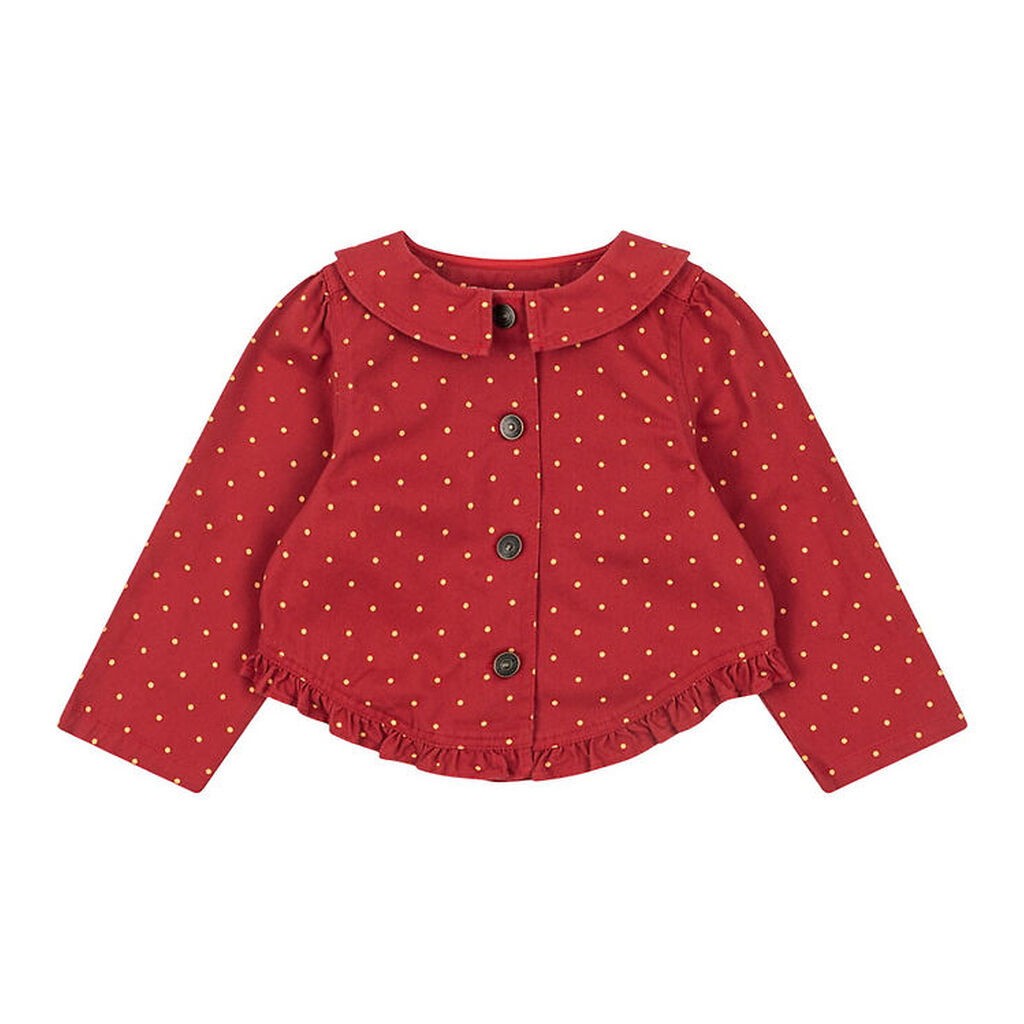 Konges Sløjd Denimjakke - Nola - Strawberry Dot