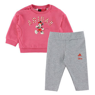 adidas Performance Sweatsæt - I DY MY JOG - PNKFUS/MULTCO/PURRUB