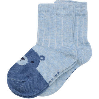 Minymo Strømper - Noos - 2-pak - Winter Sky
