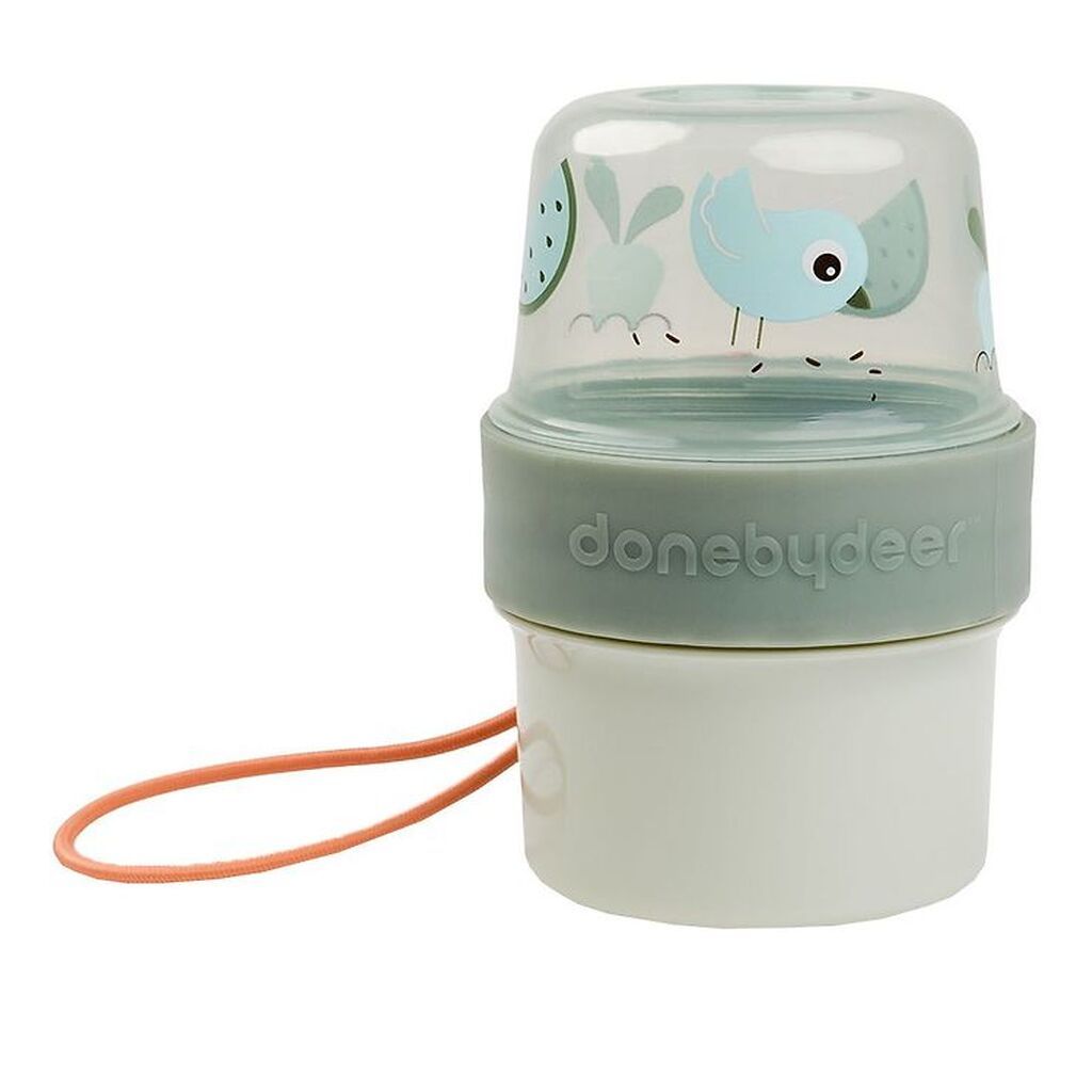Done by Deer Beholder - To Go 2-way Snack - 310 ml - Grøn