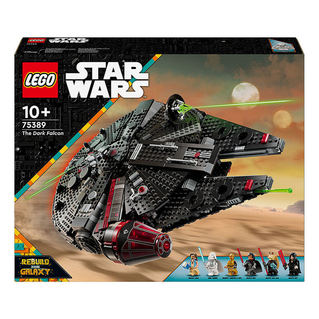 LEGOÂ® Star Wars - Sortefalken 75389 - 1579 Dele
