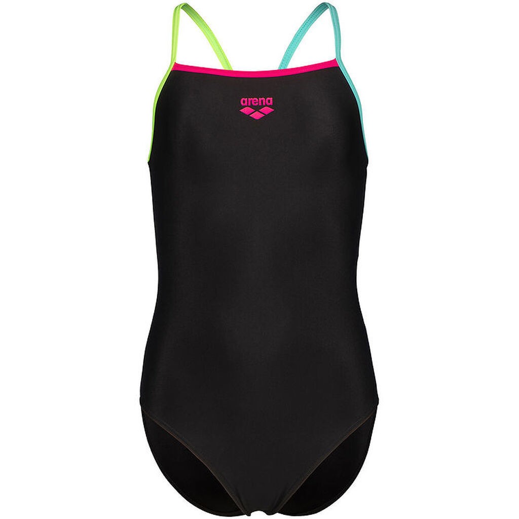 Arena Badedragt - Light Drop - Black/Soft Green