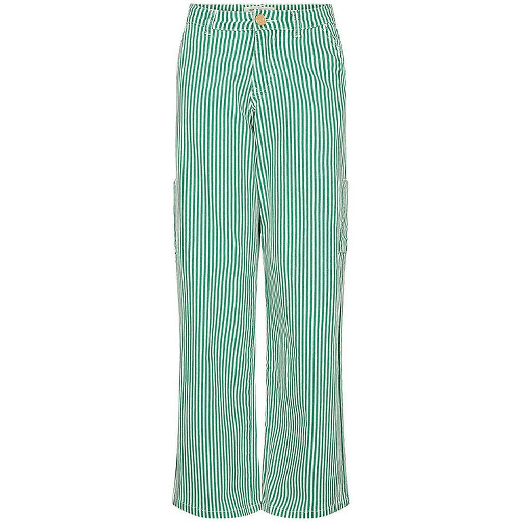 Sofie Schnoor Girls Jeans - Stribet - Green