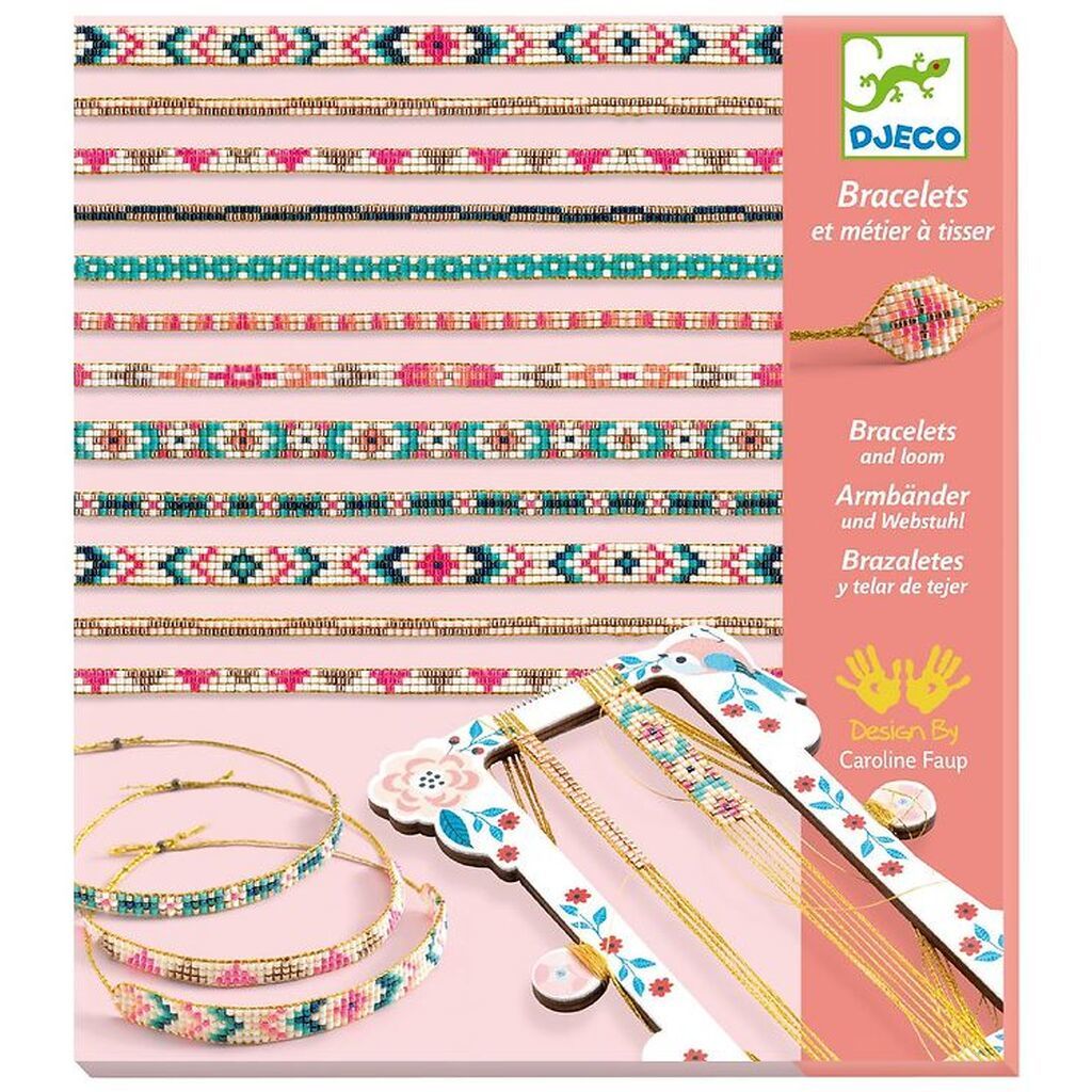 Djeco Armbåndssæt m. Væv - Jewels to Create