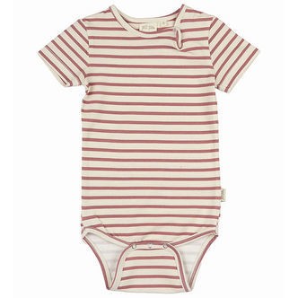 Petit Piao Body k/æ - Sum - Withered Rose/Off White