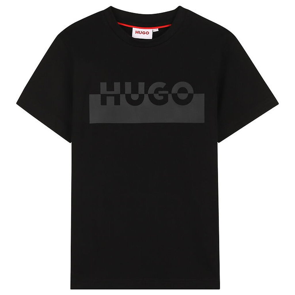 HUGO T-shirt - Sort m. Print