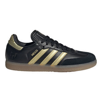 adidas Performance Sko - SAMBA MESSI J - CBLACK/GOLDMT/GUM4