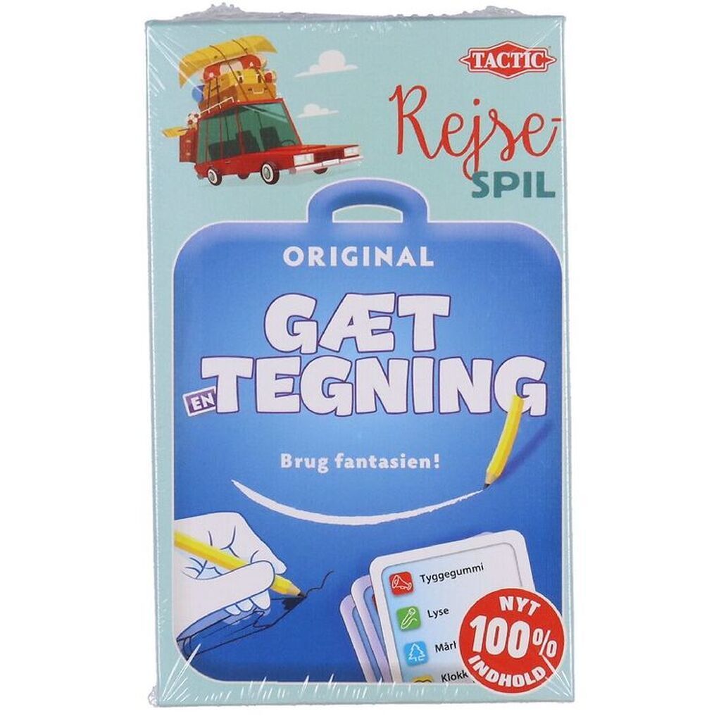 TACTIC Rejsespil - Gæt En Tegning