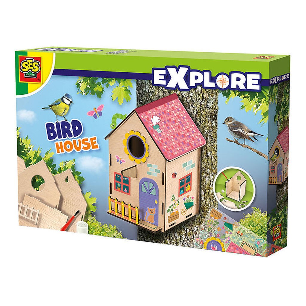 SES Creative - Explore - Byg Selv - Fuglehus