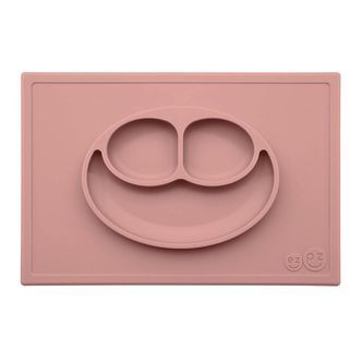 EzPz Happy Mat - Silikone - Støvet Rosa