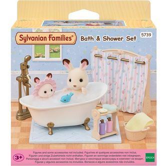 Sylvanian Families - Bath & Shower Set - 5739