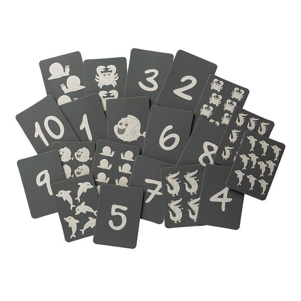 Scrunch Kort - Silikone - 20 Stk - Anthracite Grey