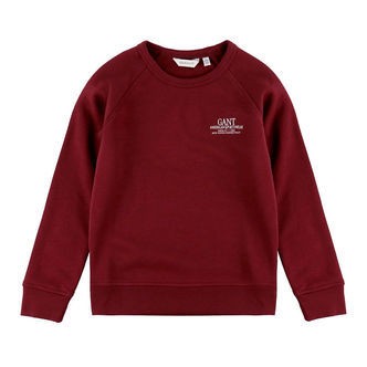 GANT Sweatshirt - Graphic - Plumped Red