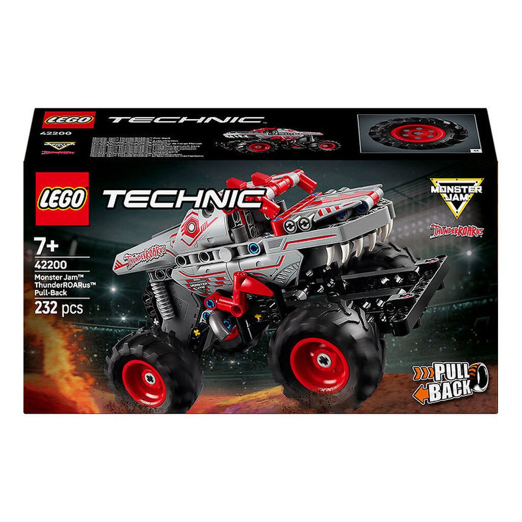 LEGOÂ® Technic - Monster Jam ThunderROARus pu... 42200 - 232 Dele
