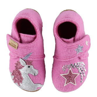 Living Kitzbühel Hjemmesko - Uld - Einhornzauber - Candy