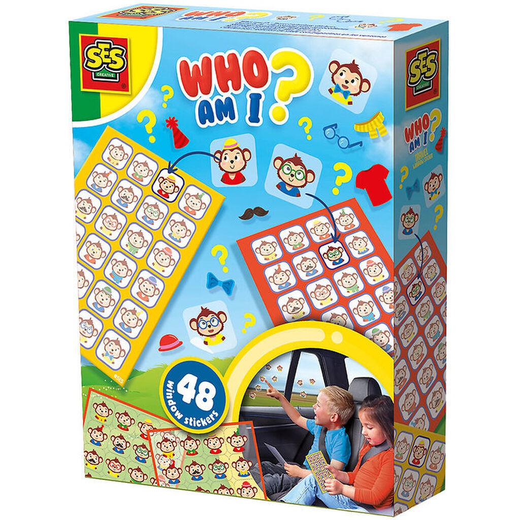 SES Creative - Vinduesklistermærker - Hvem er Jeg ?