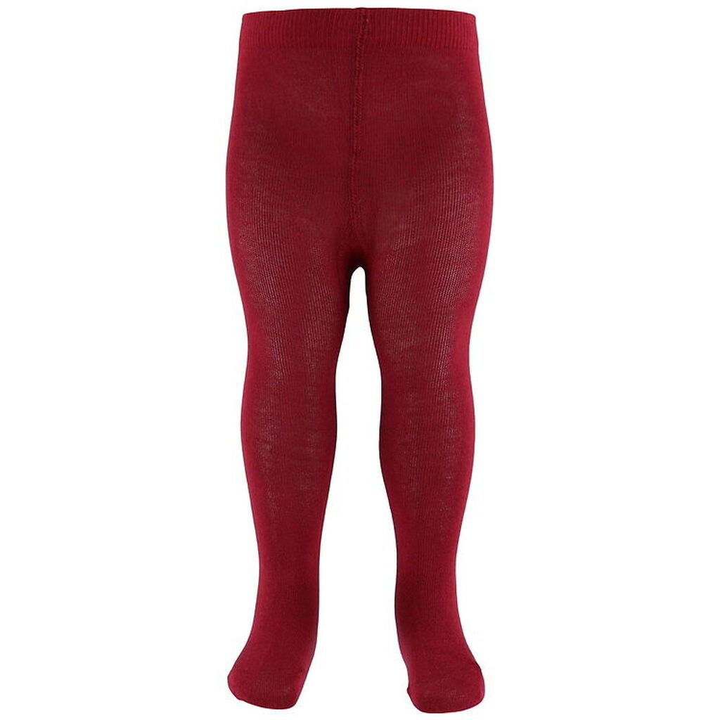 Minymo Strømpebukser m. Blonder - Rio Red