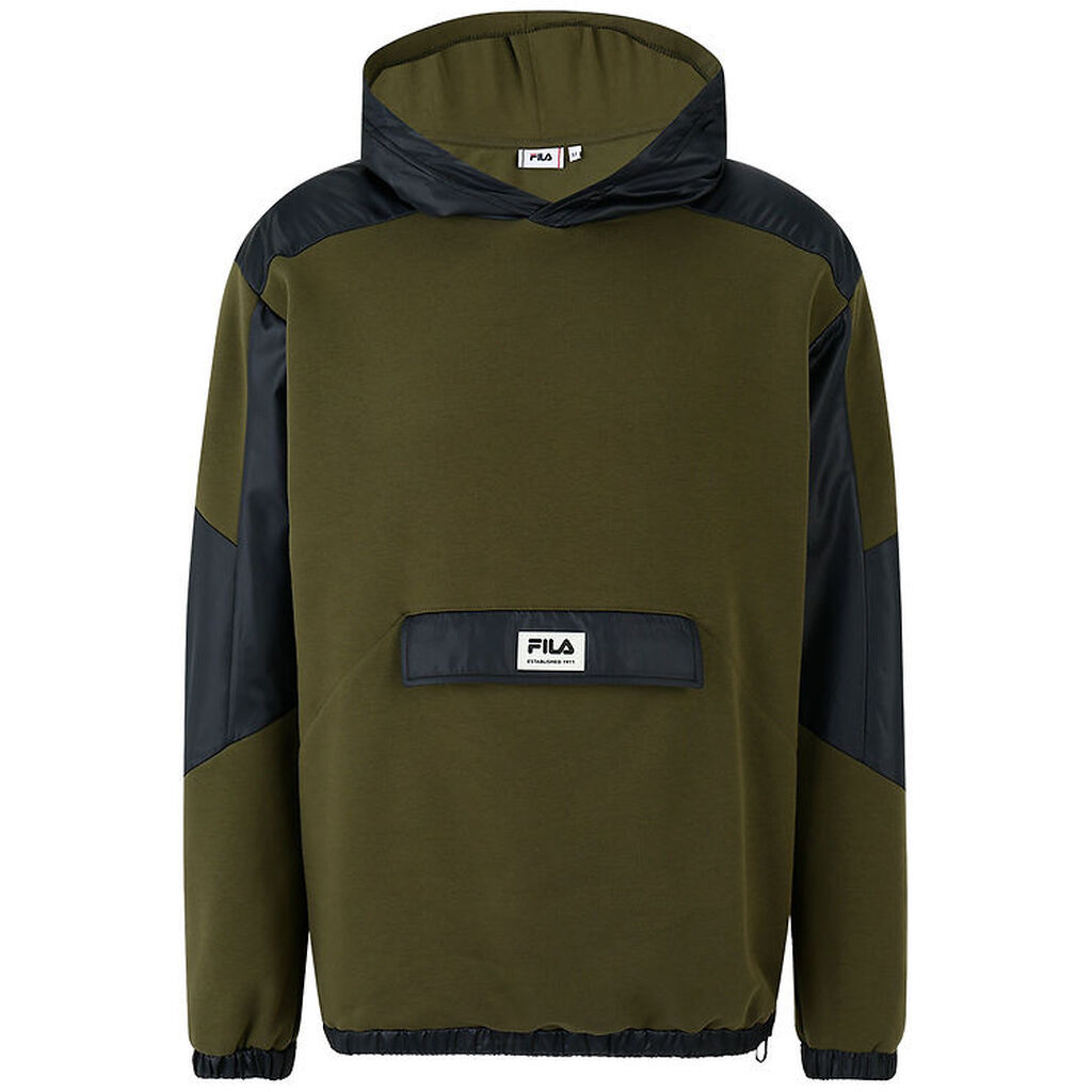 Fila Hættetrøje - Touba - Olive Night-Black