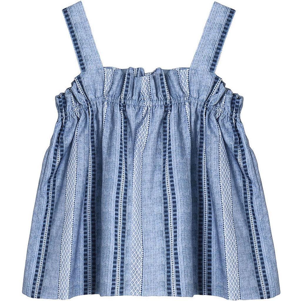 Fliink Top - Ruffle - Amie - Navy