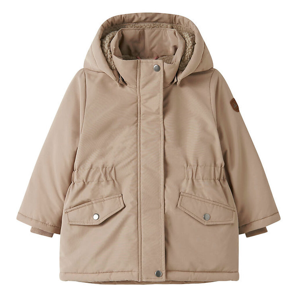 Name It Vinterjakke - Parka - NmfMarlow - Silver Mink