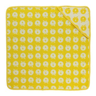 Småfolk Babyhåndklæde - 70x70 cm - Gul