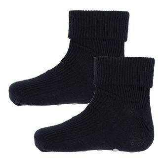 Minymo Strømper - 2-pak - Skridsikker - Navy