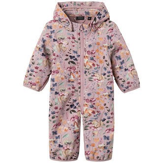 Name It Softshelldragt m. Fleece - NbfAlfa08 - Mauve Shadows/wil