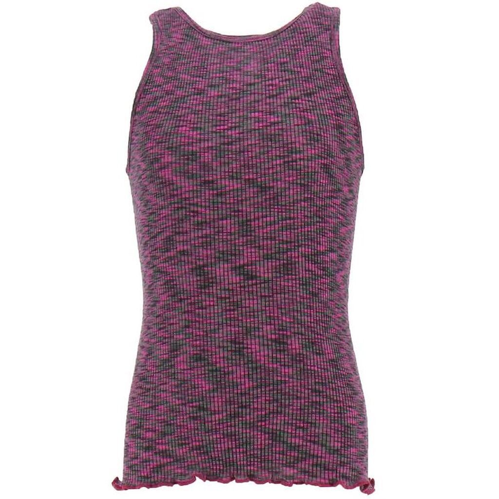 Rosemunde Tanktop - Silke/Bomuld - Deep Sea Space Dye