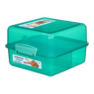Sistema Madkasse - Lunch Cube - 1,4 l - Turkis