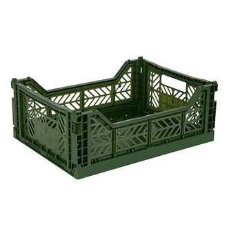 Aykasa Foldekasse - 40x30x15 cm - Midi - Khaki