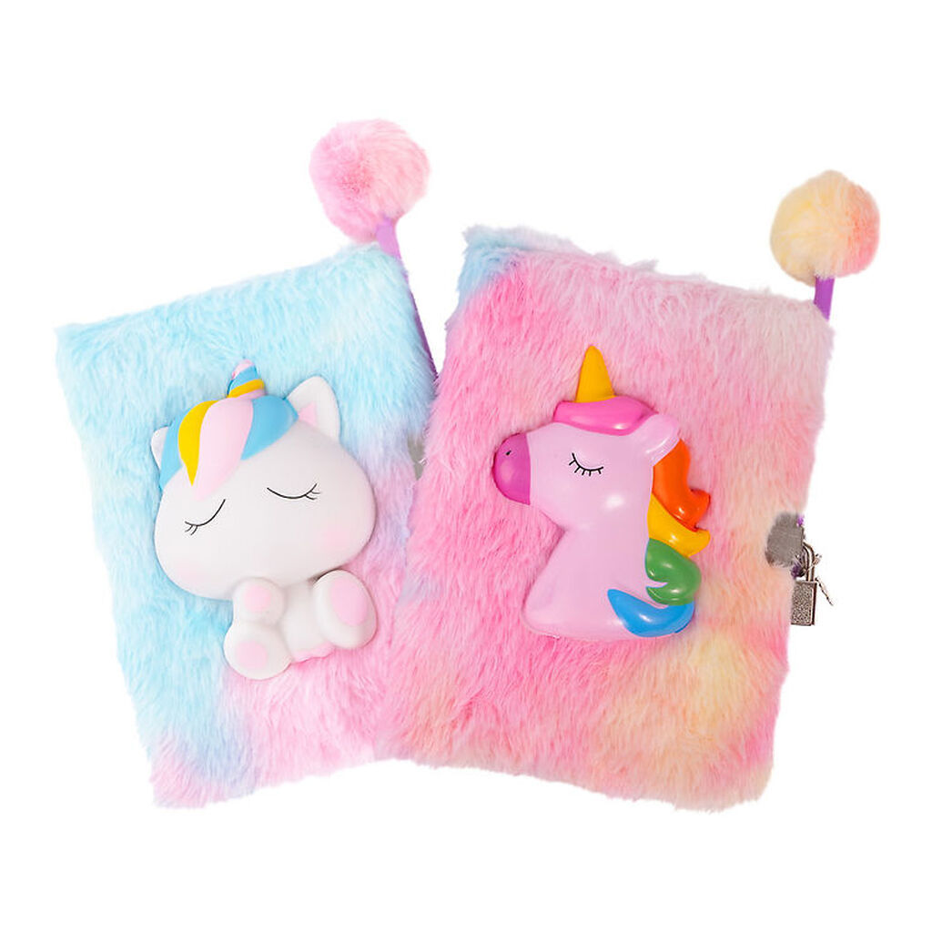 Great Pretenders Dagbog - Furry Friends - Unicorn - Assorteret