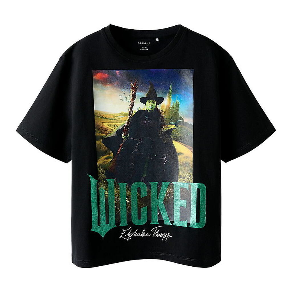 Name It T-shirt - NkfNira - Wicked - Black