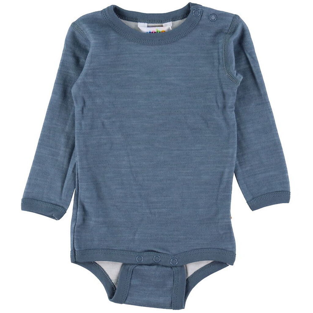 Joha Body l/æ - Uld/Bambus - Blå