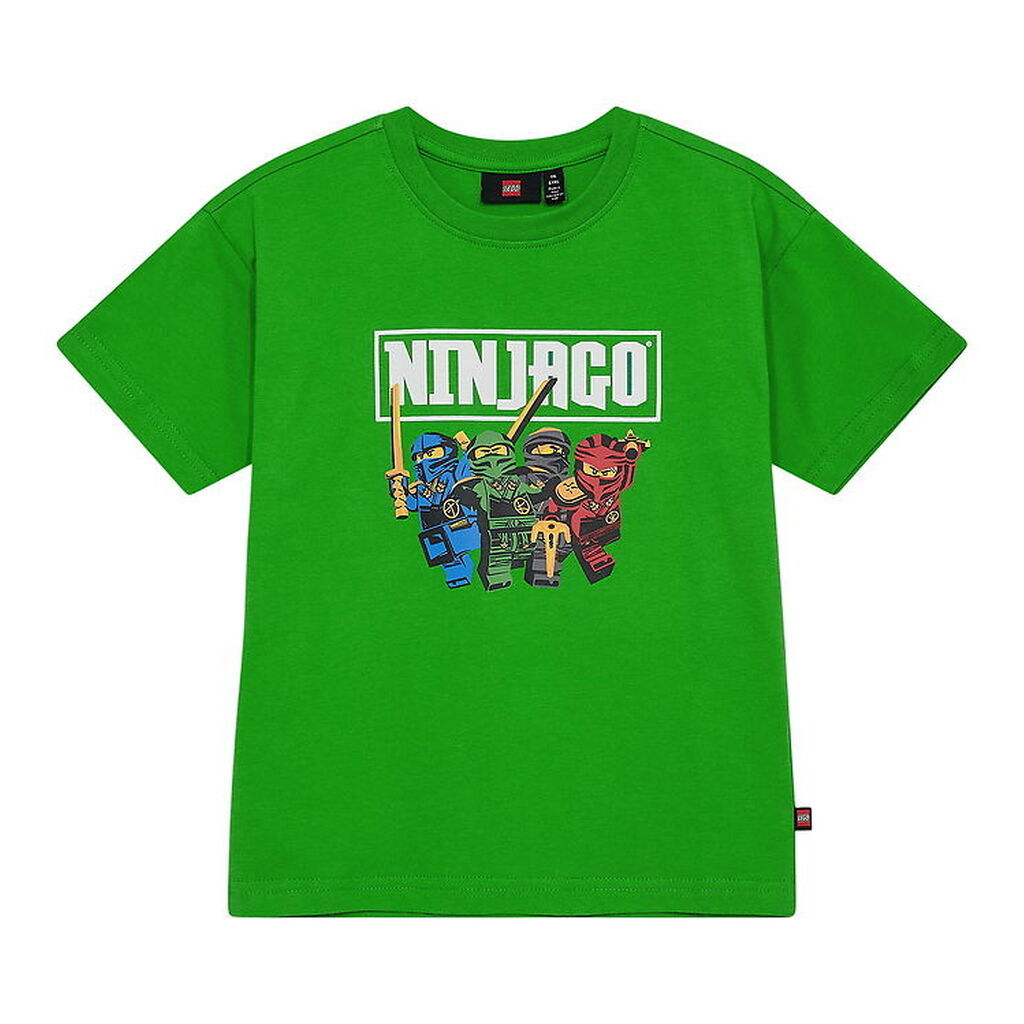 LEGOÂ® Ninjago T-shirt - LwTaffy 621 - Grøn m. Print