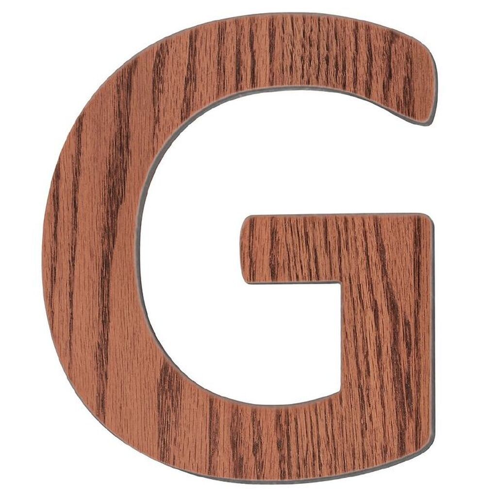 Sebra Træbogstaver - G