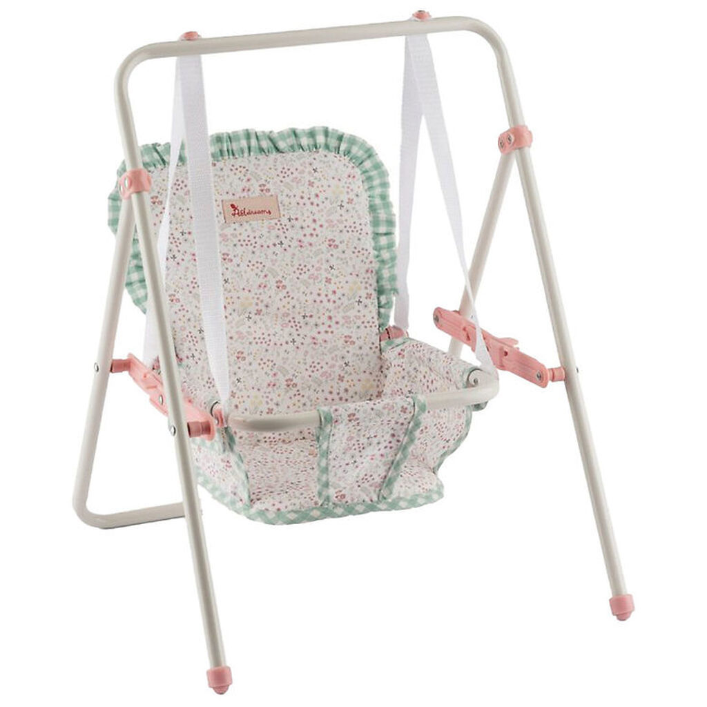 Asi Dukketilbehør - Gynge - Cloe - 36-46 cm - Grøn