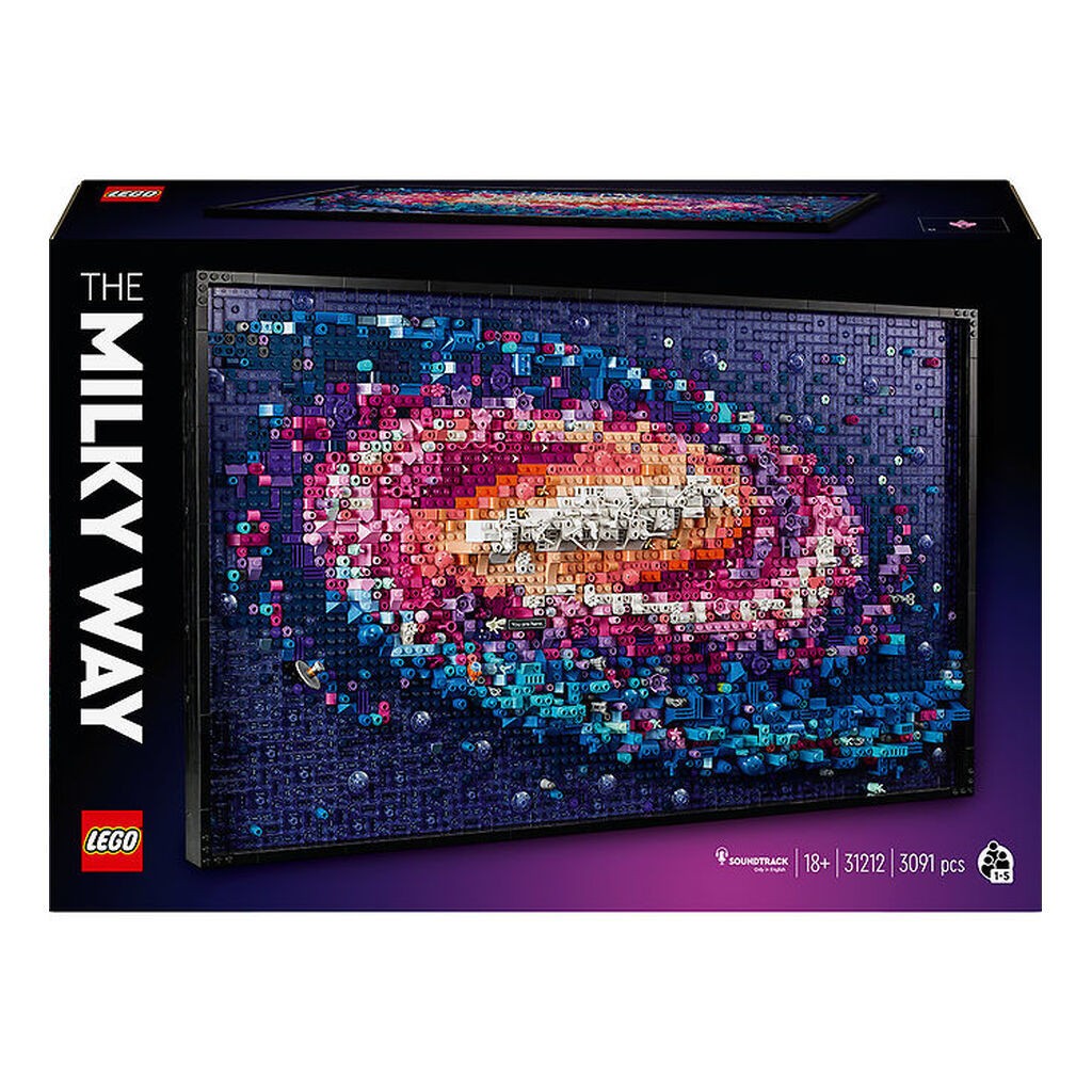 LEGOÂ® Art - Galaksen Mælkevejen 31212 - 3091 Dele