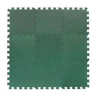 BabyDan Legegulv - 90x90 cm - Grøn