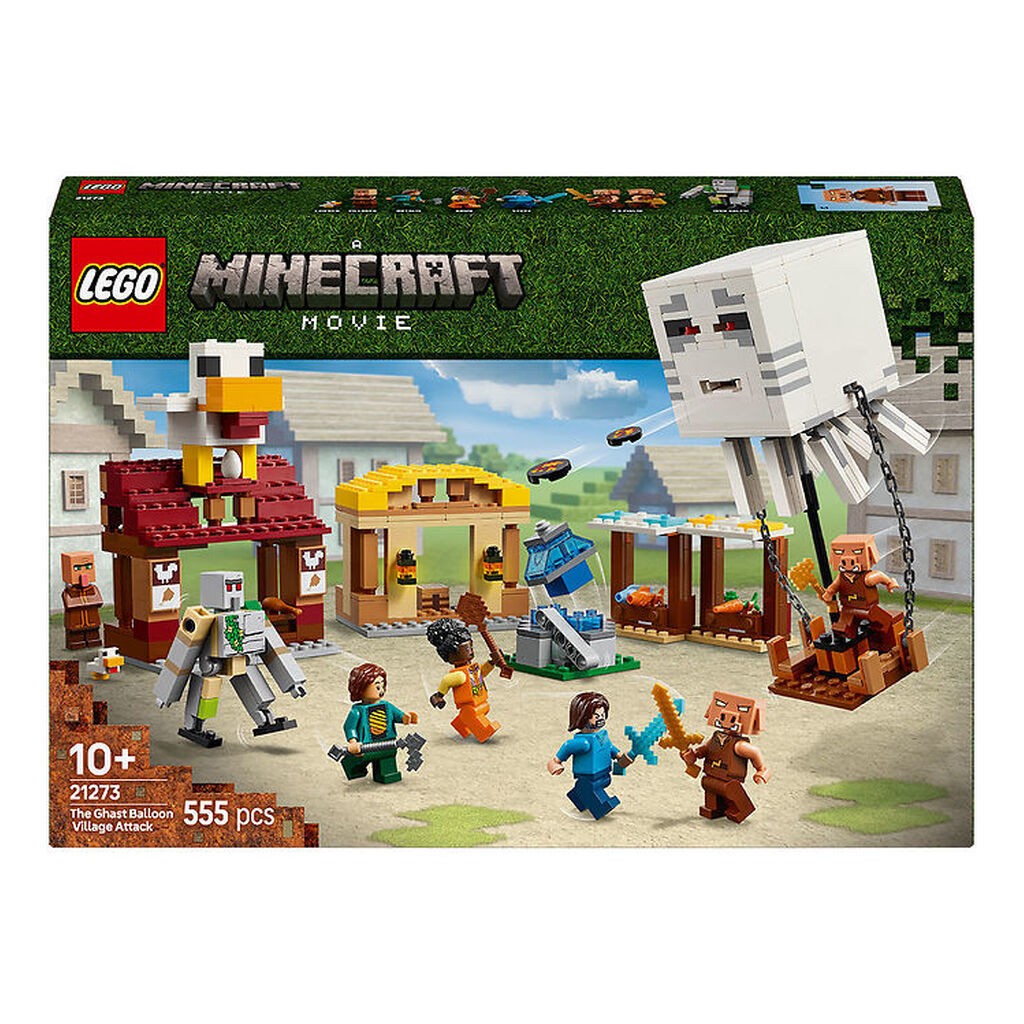 LEGOÂ® Minecraft - Angreb På Landsbyen 21273 - 555 Dele